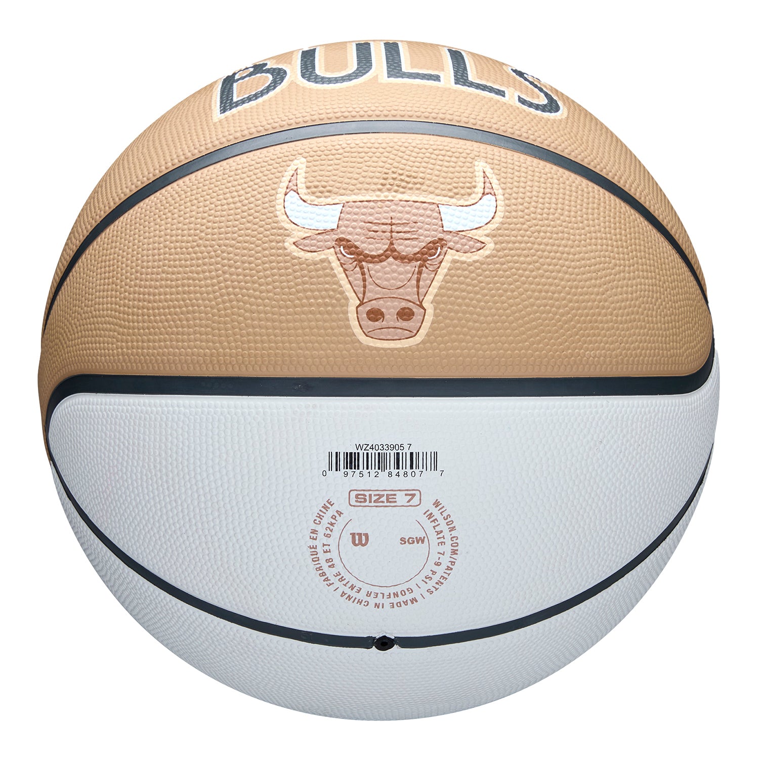 2024-25 CHICAGO BULLS CITY EDITION FULL SIZE ICON BASKETBALL