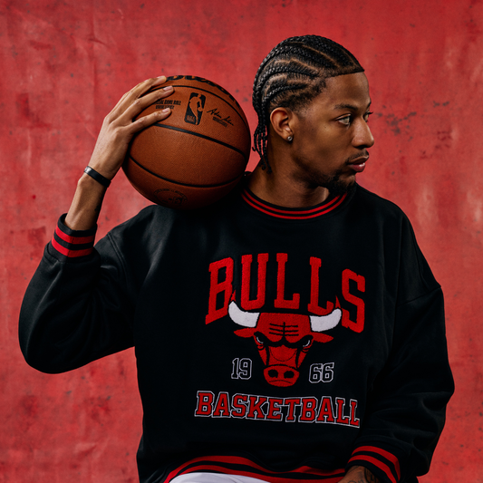 Chicago Bulls 1966 Wild Collective Statement Retro Crewneck Sweatshirt