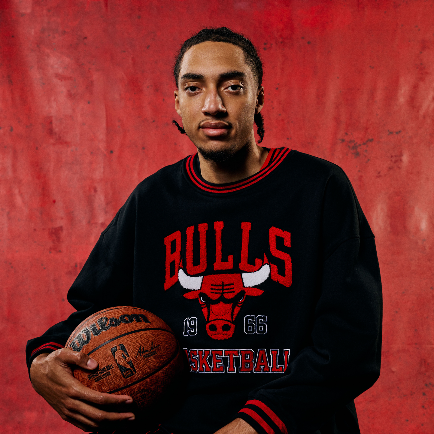 Chicago Bulls 1966 Wild Collective Statement Retro Crewneck Sweatshirt