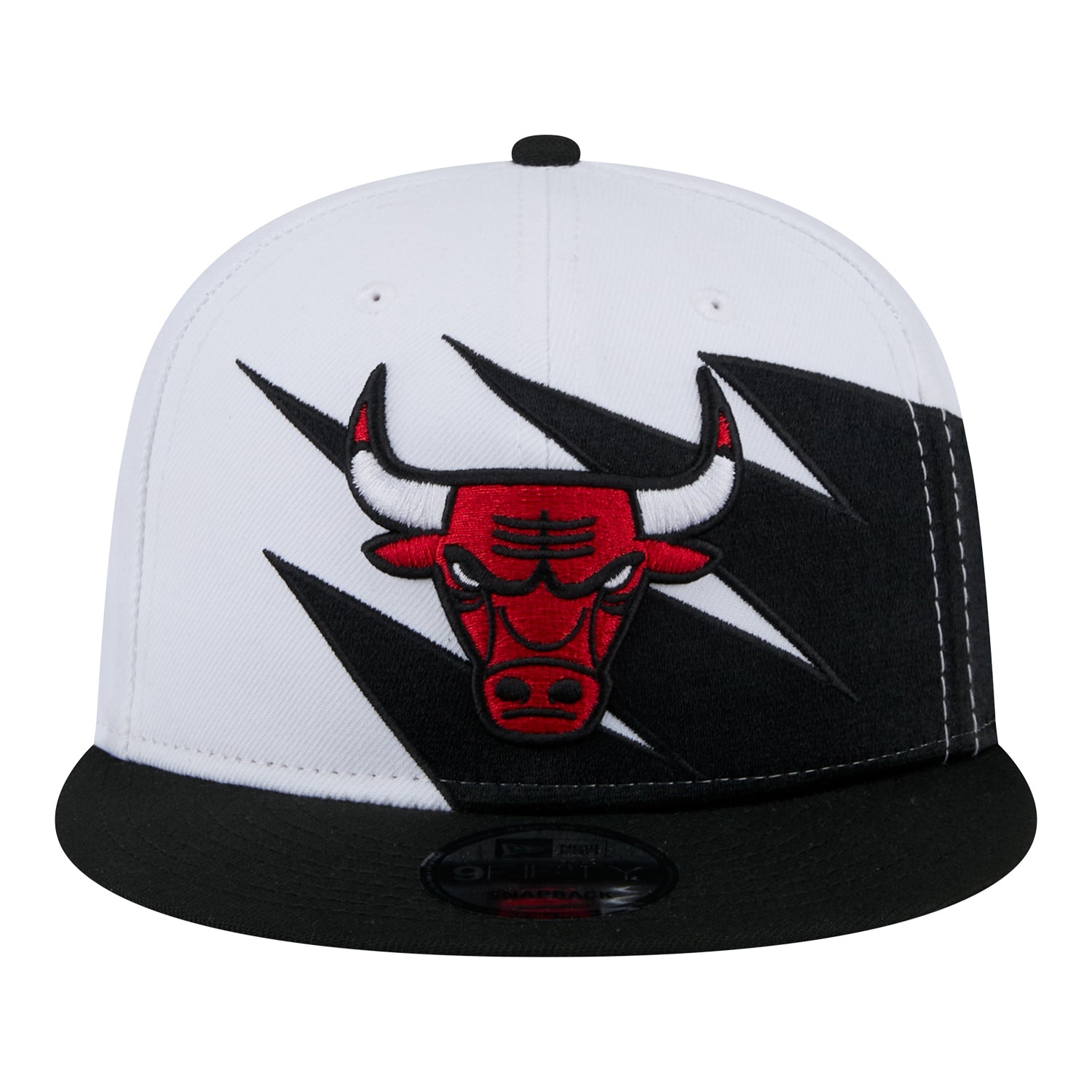 Youth Chicago Bulls New Era 950 Retro Jagged Snapback - Front View