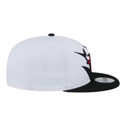 Youth Chicago Bulls New Era 950 Retro Jagged Snapback - Right Side View