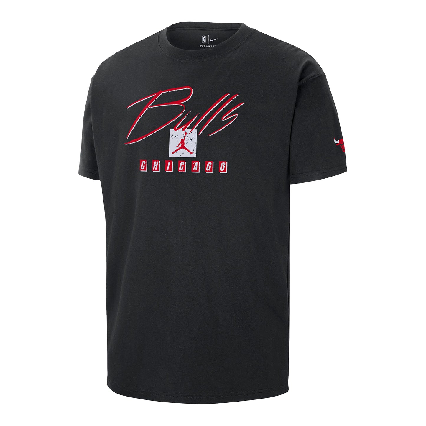 Youth Chicago Bulls Nike Courtside Logo T-Shirt - front view