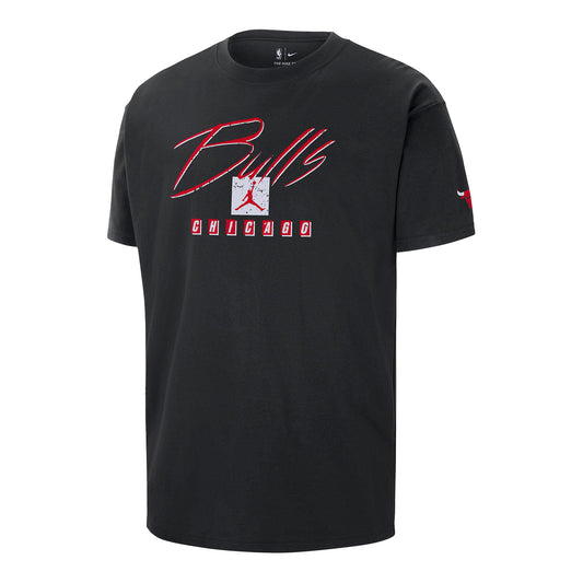 Youth Chicago Bulls Nike Courtside Logo T-Shirt - front view