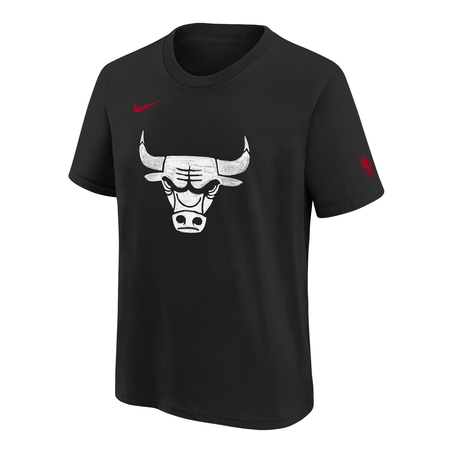 Youth Chicago Bulls City Edition Nike Essential Logo T-Shirt - front view