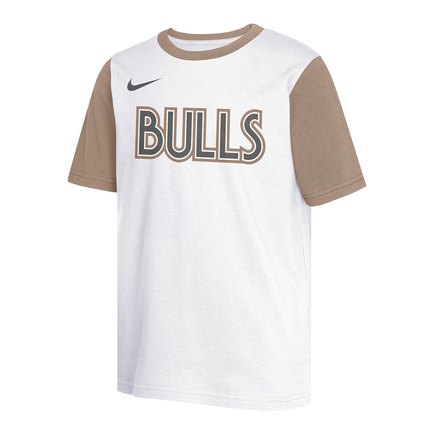 YOUTH 2024-25 CHICAGO BULLS CITY EDITION COLORBLOCK T-SHIRT