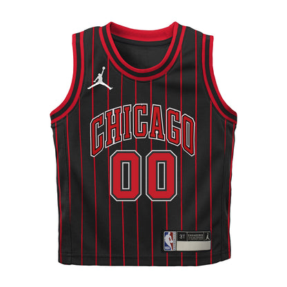 Toddler Chicago Bulls Personalized Nike Statement Swingman Jersey - 2025-26