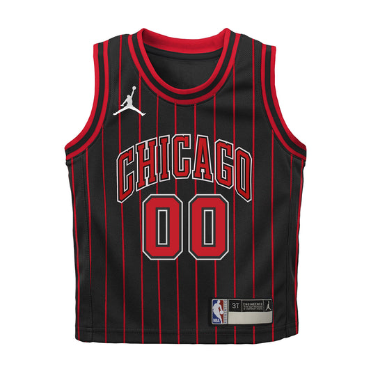 Kids Chicago Bulls Personalized Nike Statement Swingman Jersey - 2025-26