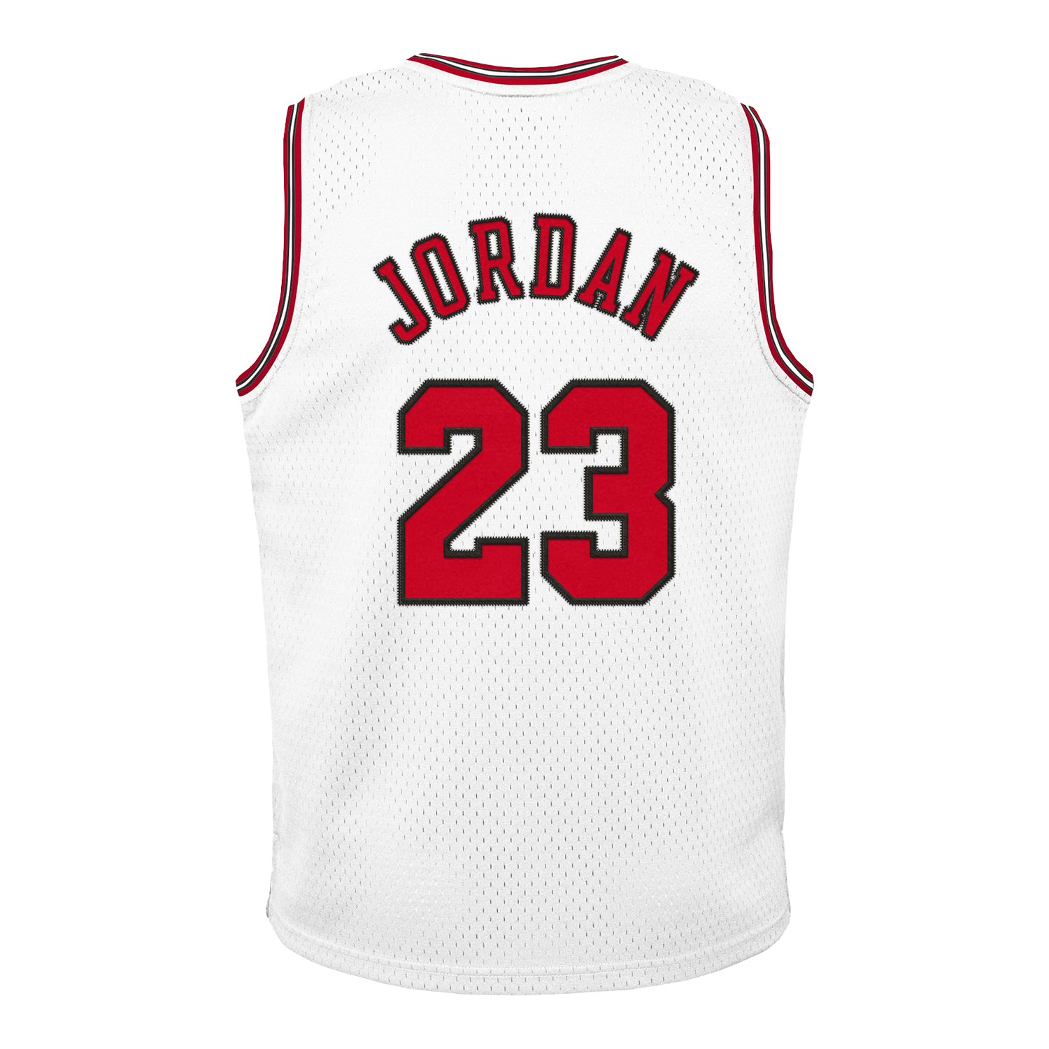 Chicago bulls 23 jordan red jersey best sale