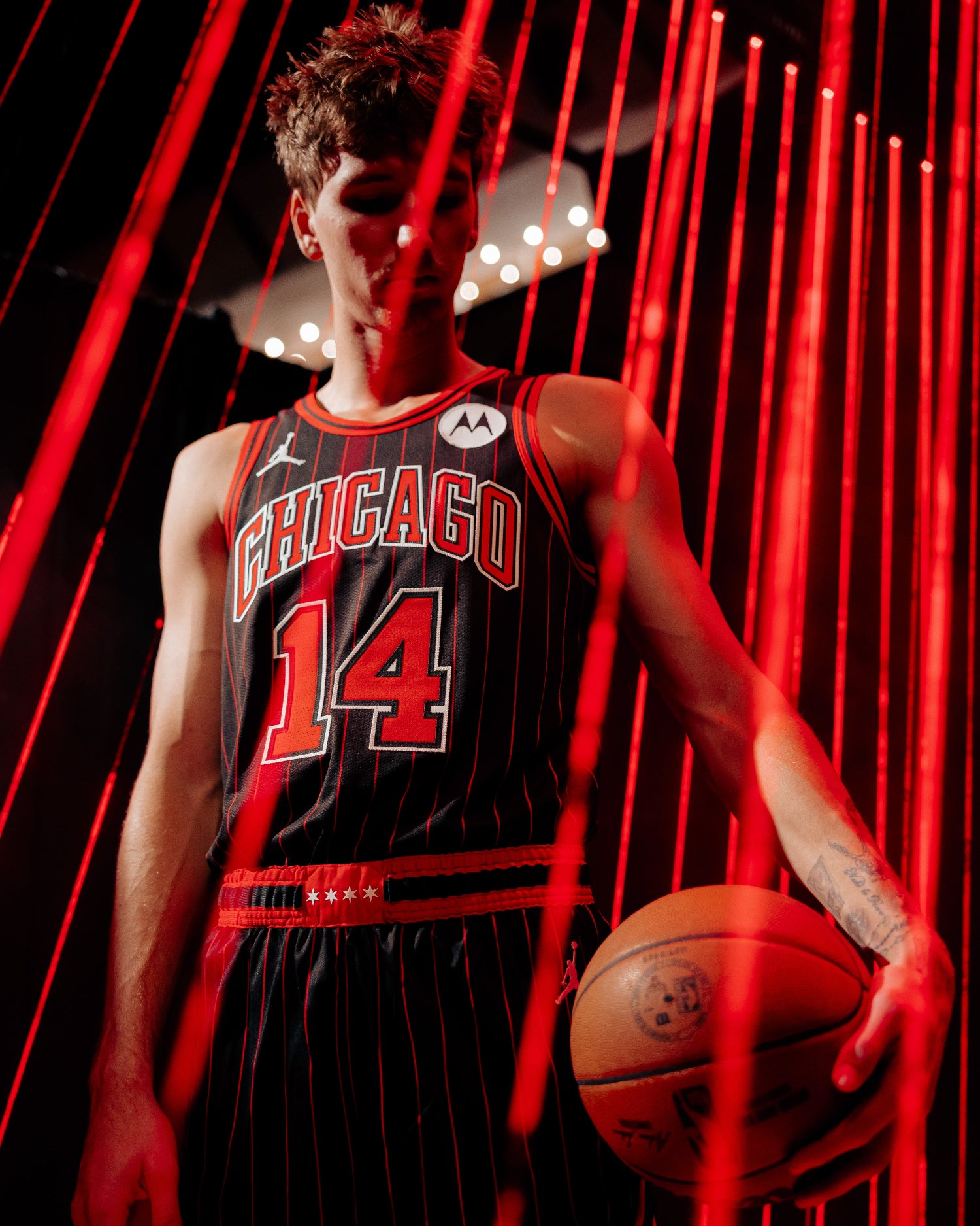 Chicago Bulls Matas Buzelis Nike Statement Authentic Jersey - 2025