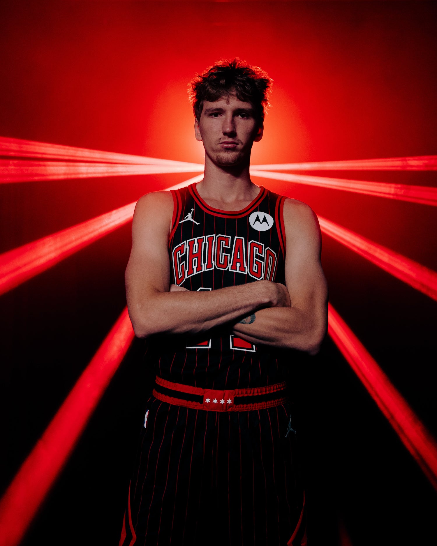 Chicago Bulls Matas Buzelis Nike Statement Authentic Jersey - 2025