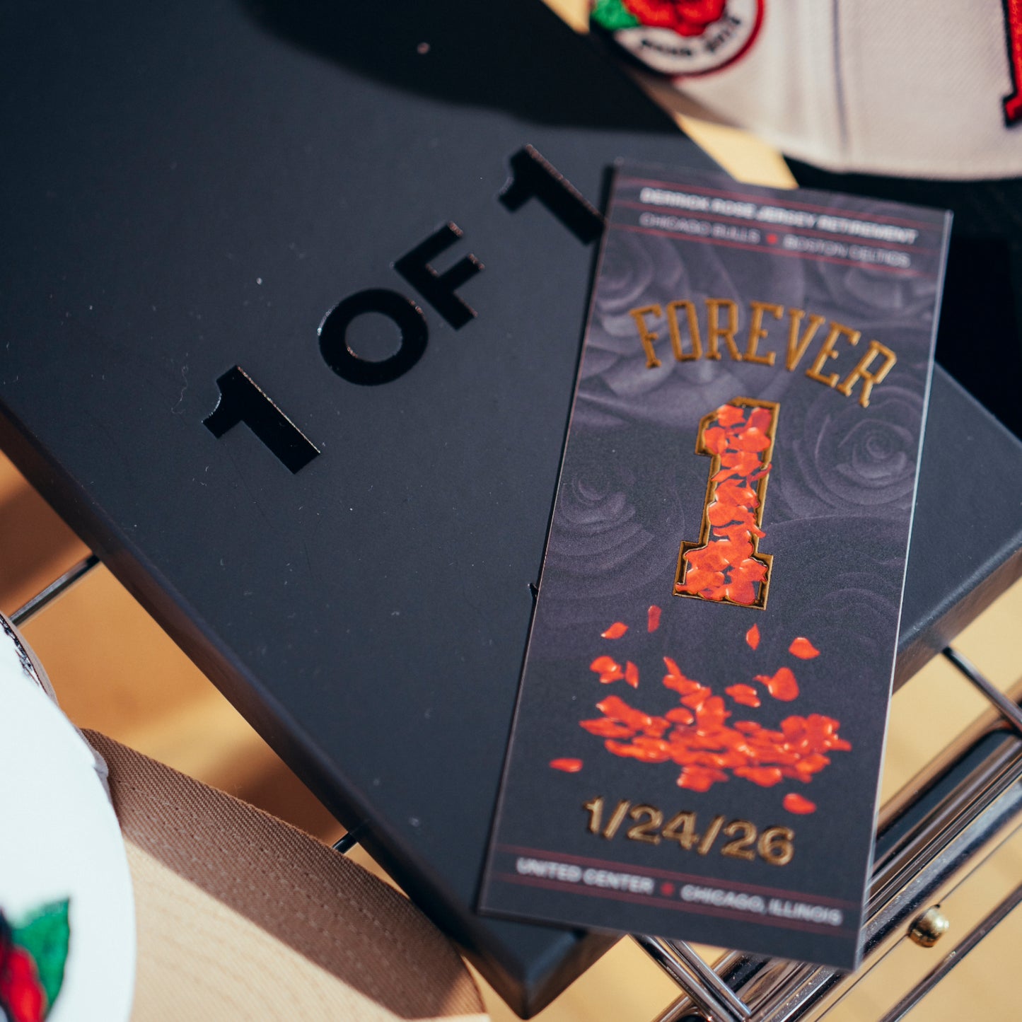 Chicago Bulls Eventshop Derrick Rose Collectible Ticket -