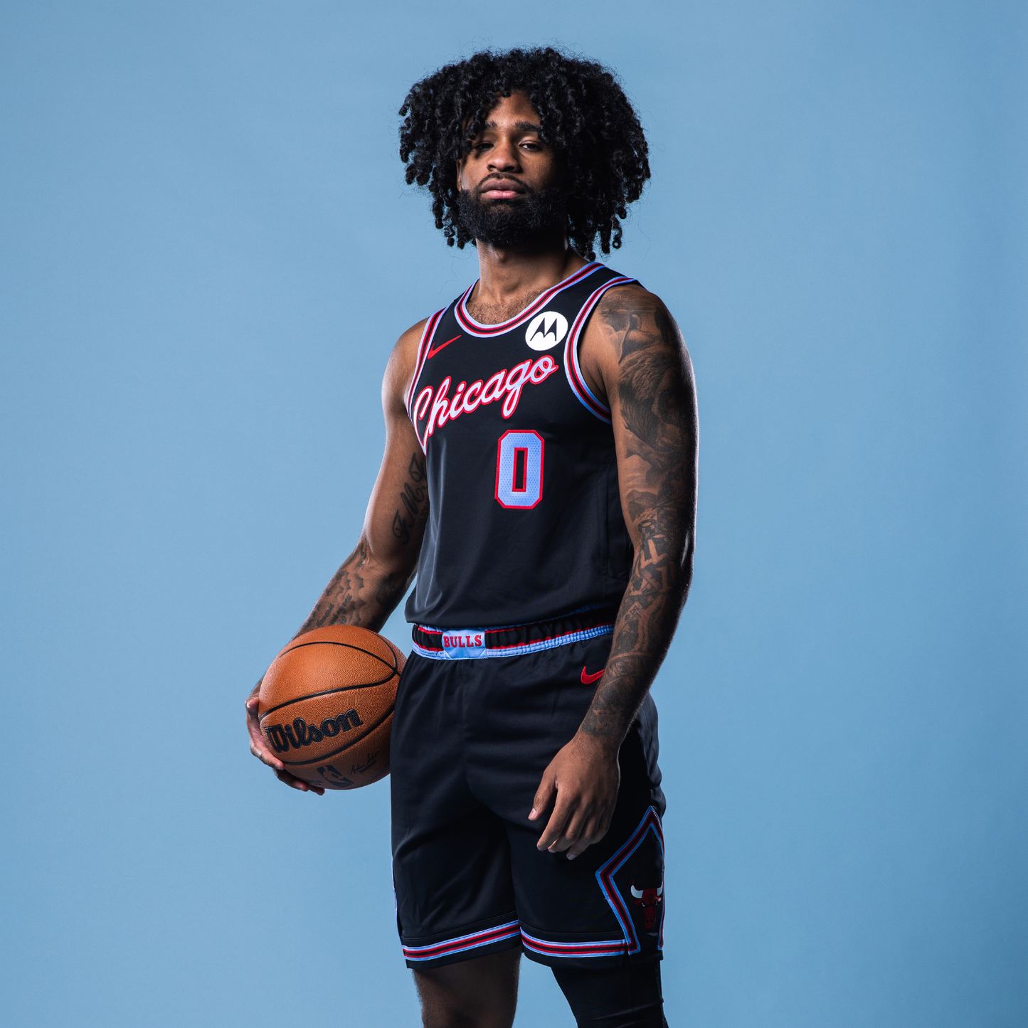 2025-26 CHICAGO BULLS CITY EDITION COBY WHITE SWINGMAN JERSEY