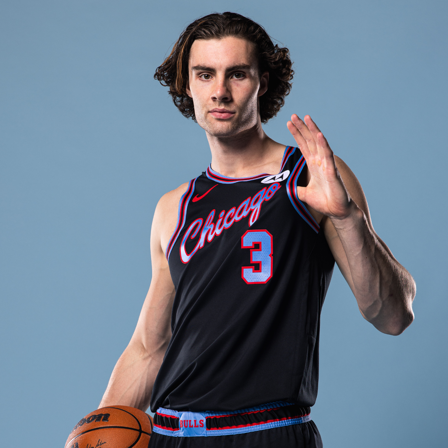 2025-26 CHICAGO BULLS CITY EDITION JOSH GIDDEY SWINGMAN JERSEY