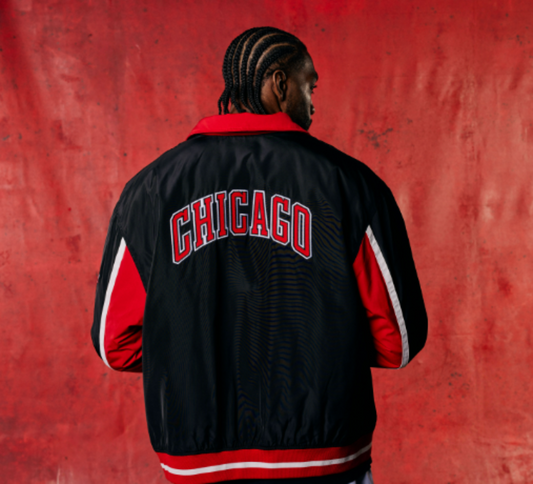 Chicago Bulls 1966 Statement Racing Stripe Jacket