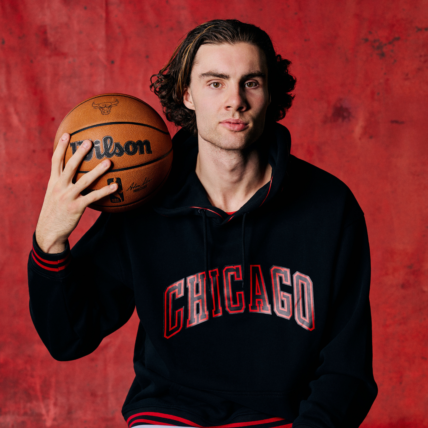 Chicago Bulls 1966 Statement Pinstripe Hoodie