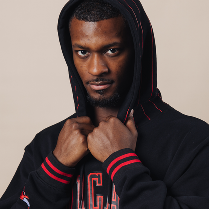 Chicago Bulls 1966 Statement Pinstripe Hoodie