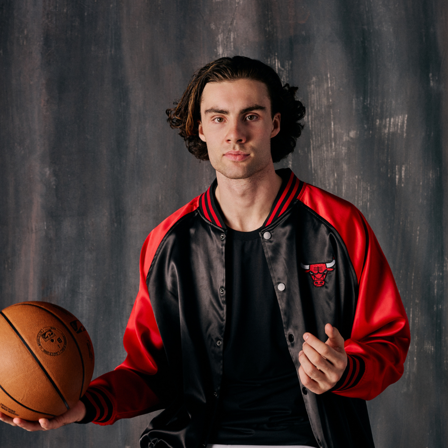 Chicago Bulls 1966 Statement Satin Bomber Jacket