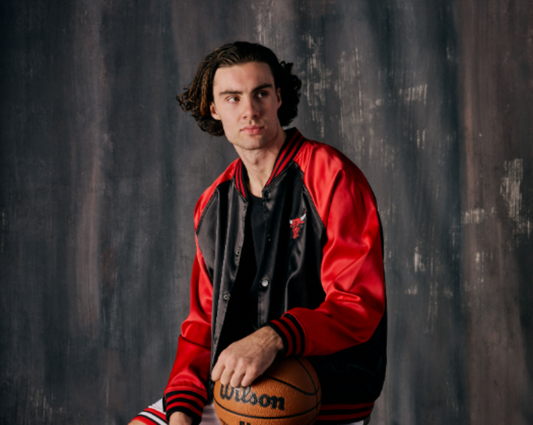 Chicago Bulls 1966 Statement Satin Bomber Jacket