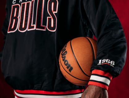 Chicago Bulls 1966 Wild Collective Pullover Windbreaker